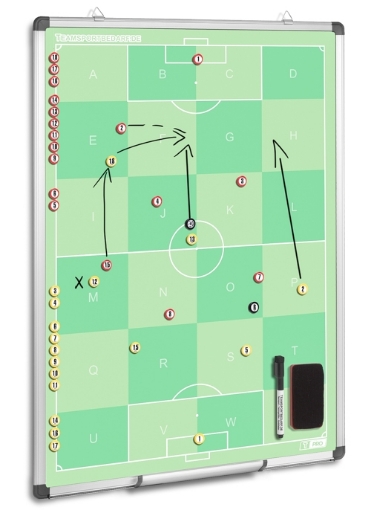 Afbeeldingen van Tactisch trainingsbord met 24 zones 60 X 90 CM 