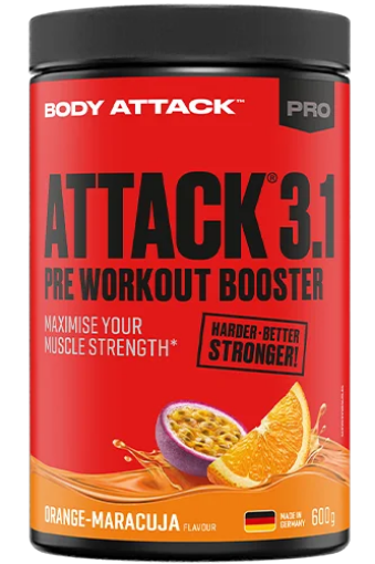 Afbeeldingen van ATTACK 3.1 600G - Zwarte bes BODY ATTACK