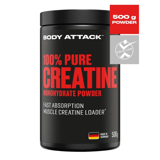 Afbeeldingen van CREATINE POEDER 500G BODY ATTACK