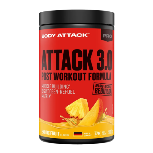 Afbeeldingen van Post Attack 3.0 - 900g Exotic Fruit Body Attack