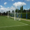 Afbeeldingen van Vast voetbaldoel met achterste netpalen 7,32 × 2,44 m inclusief net — VI 5907