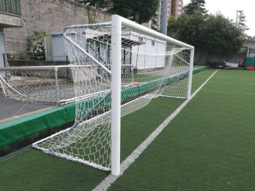 Afbeeldingen van Poarta Fotbal Aluminiu - 5x2 m