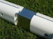 Afbeeldingen van Vast aluminium voetbaldoel 7,32 × 2,44 m inclusief net — VI 5905