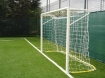 Afbeeldingen van Poarta futsal otel 3x2 m, montata in manșoane, cu suporturi sudate si lant pentru plasa