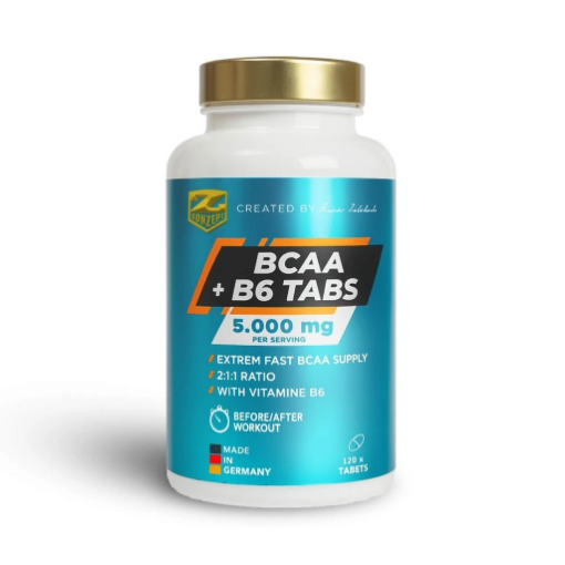 Afbeeldingen van BCAA + B6 CAPSULES - 120 STUKS