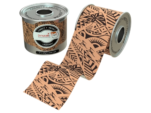 Afbeeldingen van DYNAMIC TAPE ZWART TATTOO 5cm x 5m