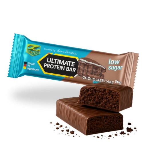 Afbeeldingen van Ultimate Proteïne Reep 50g - Chocoladetaart