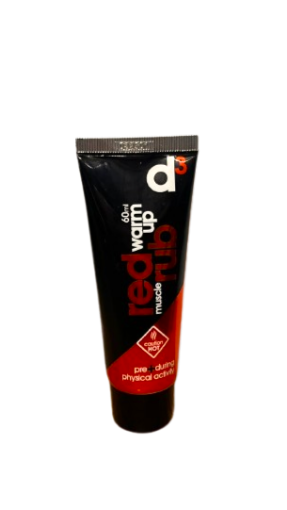 Afbeeldingen van Verwarmende crème Red Rub 60ml - D3Tape