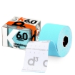 Afbeeldingen van K6.0 Kinesiologische Tape IJsblauw 5cm x 6m - d3Tape